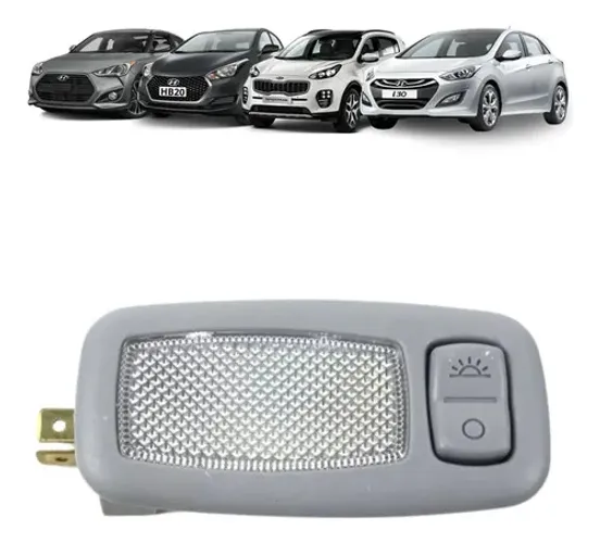 Luz Teto Dianteira Esquerda Hb20 I30 Veloster Kia Sportage