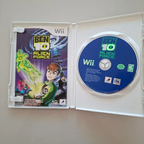 Jogo Wii Ben 10 Alien Force