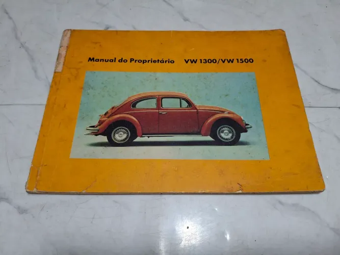 Manual original Volkswagen Fusca 1973
