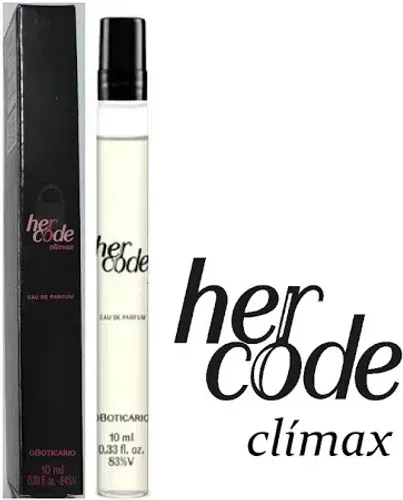 Her Code Clímax Eau De Parfum - O boticário - 10ml