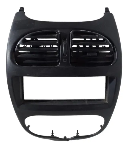 Moldura Rádio Disufor Ar Painel Central Peugeot 206 2005 06