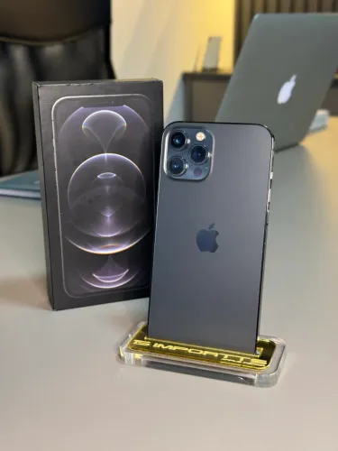 IPHONE 12 PRO MAX 128 GIGAS CAIXA E ACESSÓRIOS