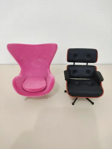 Cadeiras para action figures 1:12