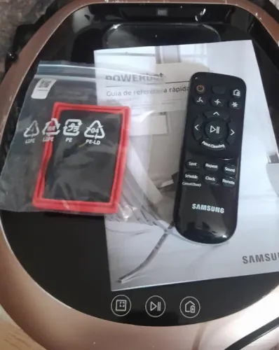aspirador de pó samsung robô bivol