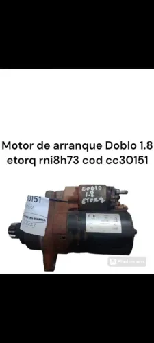 Motor de arranque Doblo 1.8 - Etorq - RNI8H73