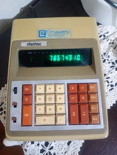 Calculadora antiga Dismac Cruzeiro