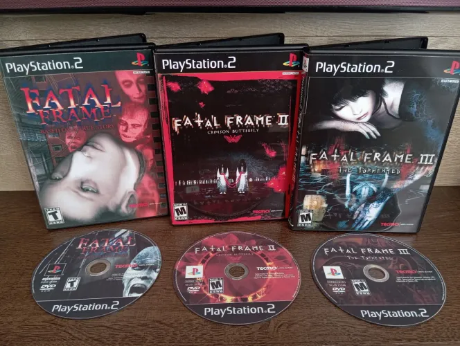 Coleção Fatal Frame para PS2 (REPRÔ) - LEIA