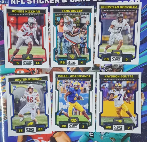 6 Cards Futebol Americano Panini Score 2023 Modena