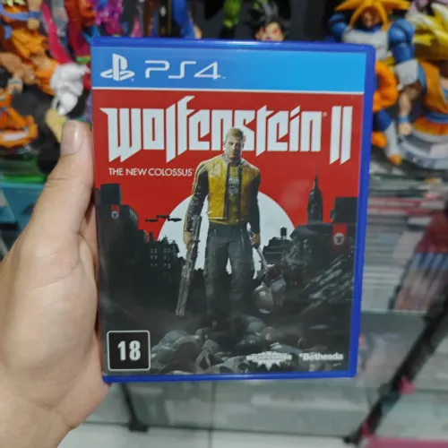 Jogo PS4 Wolfenstein II The New Colossus Usado - Aceito OLXPAY e Faço Envio