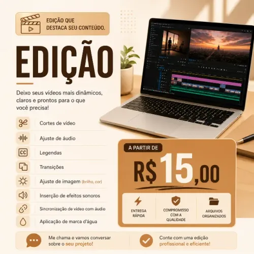 Edição de Vídeo | Editor de Vídeo