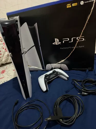 Vendo meu ps5 com caixa e acessórios