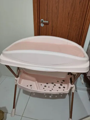 BANHEIRA PARA BEBÊ ACQUA PREMIUM GALZERANO COM SUPORTE