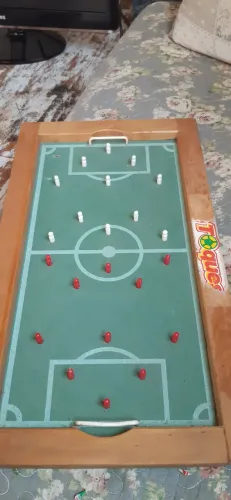 Futebol de Mesa anos 80 retrô 