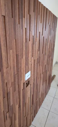 Painel de madeira nobre cumarú