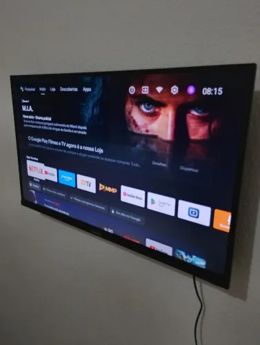 TV ANDROID AIWA 32 POLEGADAS LED FULL HD GOOGLE TV