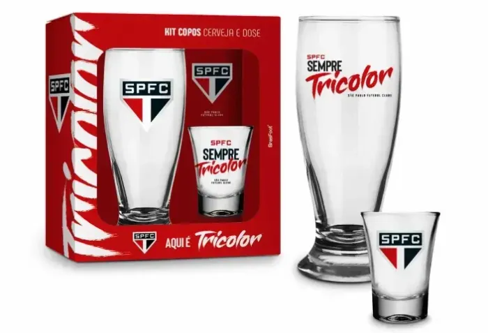 Kit Copos Cerveja e Dose São Paulo