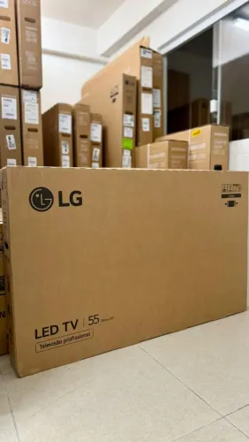 Smart tv LG 55 polegadas 4k controle smart magic nova<br>