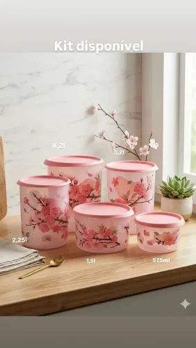 Kit instantânea flor de cerejeiras