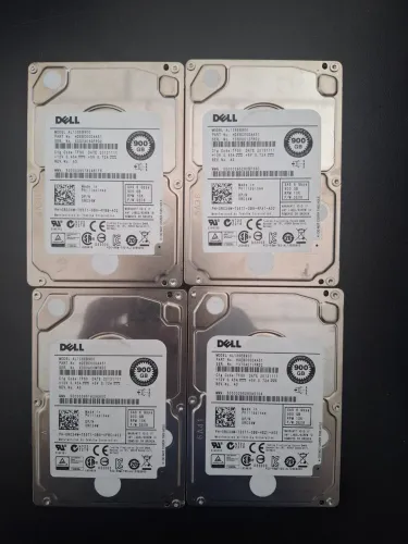 Hd SAS DELL 900gb 10k 2.5, lote com 4.