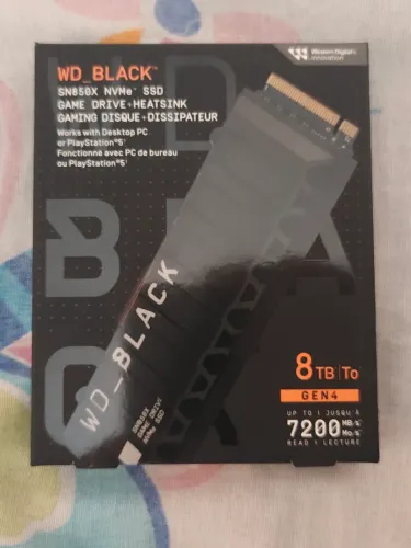 SSD WD Black 8 TB