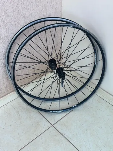 Rodas speed alumínio completa bontranger trek com blocagem