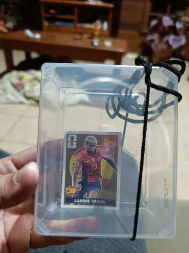 Figurinha Lamine yamal ouro copa 22