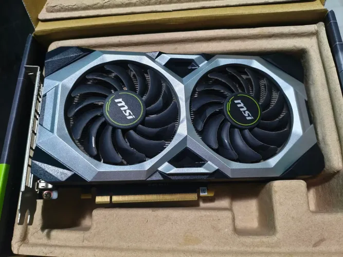 Placa de vídeo RTX 2060 6GB GDDR6 MSI Ventus