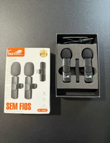 Microfone de lapela