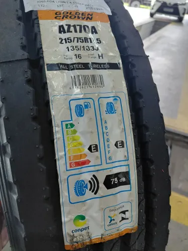 Pneus 215/75r17.5