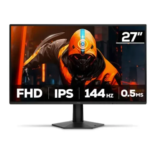Monitor Gamer AOC Agon G50, 27 Pol, IPS, FHD, 0.5ms, 144Hz, G-Sync, HDMI/DP, 12x 66,50