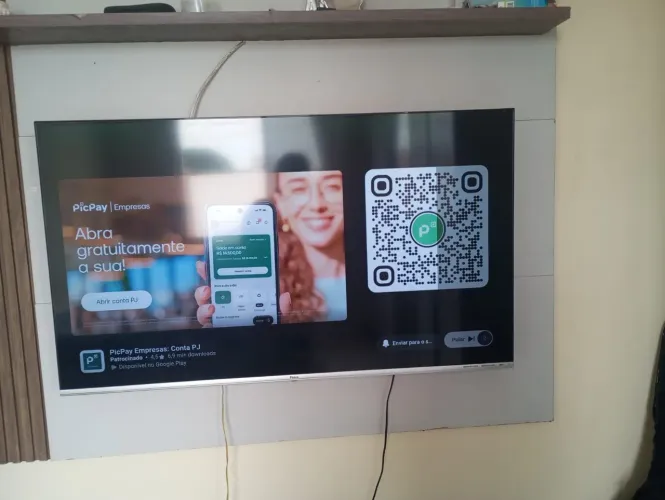 Televisão 50 pl mais painel