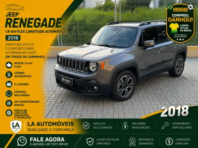 Jeep Renegade Longitude 1.8 4X2 Flex 16V Aut. 2018