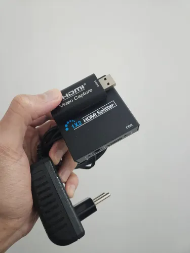 Placa de captura e Splitter de imagem