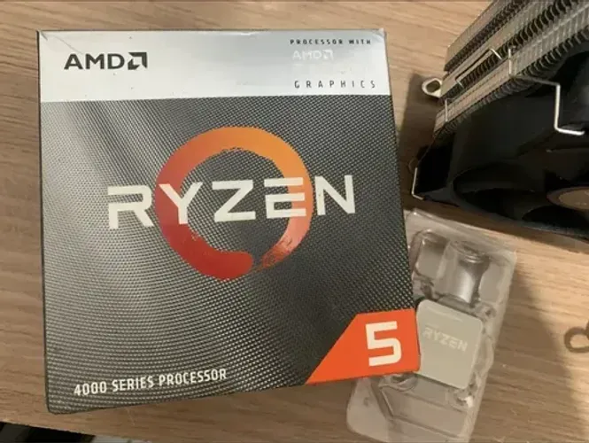 Processador Amd Ryzen 5 4600g Com Cooler E Caixa