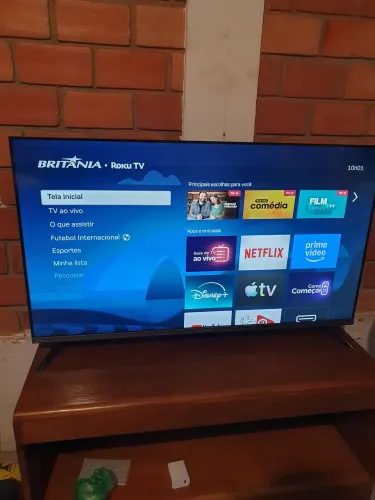 SmarTV Britânia 42 polegadas 6 meses de uso