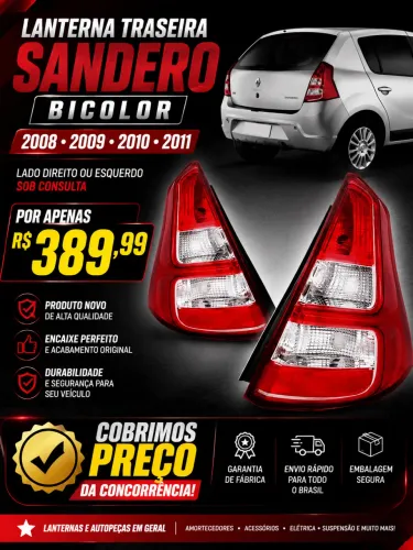 Lanterna Sandero 