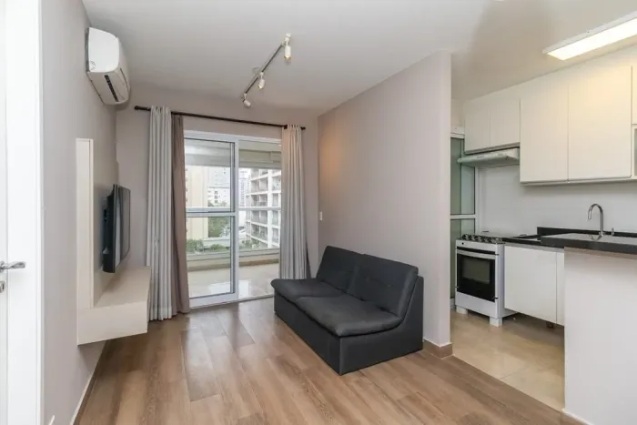 Apartamento com 1 Dormitorio(s) localizado(a) no bairro Moema em São Paulo / Ref.:OR