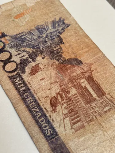 Nota de 1000 Cruzados - Antiguidade