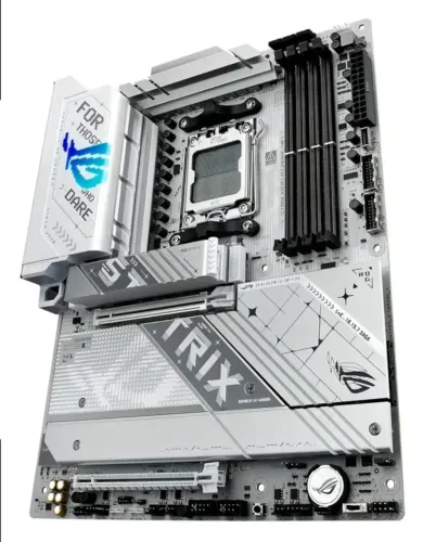 Placa Mãe Atx Amd Am5 Asus Rog Strix X870-a Wifi Ddr5 Branca Branco