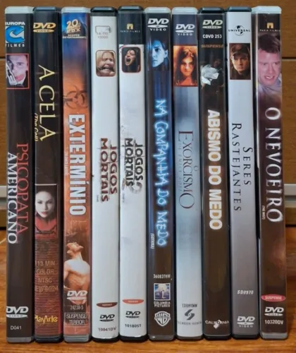 DVD - Coleção Grandes Filmes de Terror dos anos 2000 (10 Filmes)