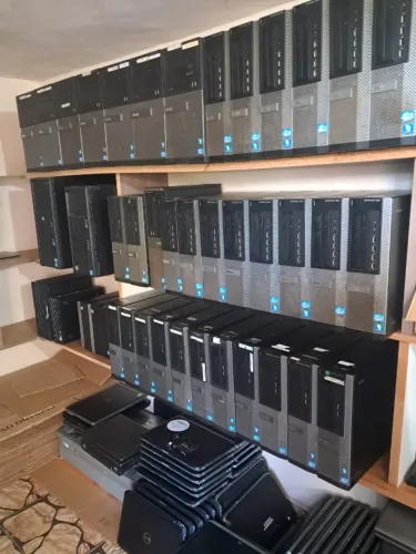 Lote com 108 Computadores e Notebooks Dell/HP/Lenovo - Para Revenda