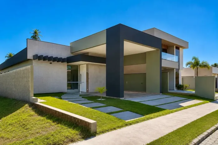 Casa de alto padrão à venda | 360 m² de terreno | 3 quartos | Residencial Enseada da Lagoa