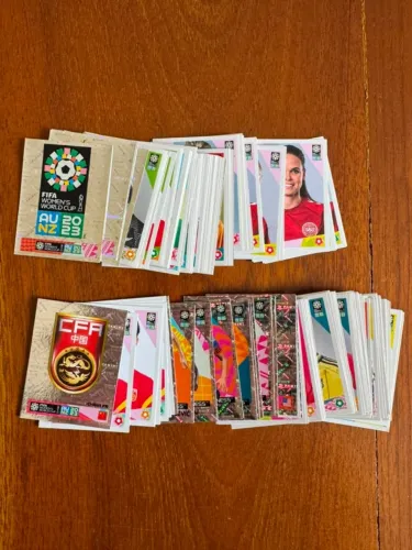 Lote 163 Figurinhas Copa do Mundo Feminina 2023 SEM REPETIDAS - Panini