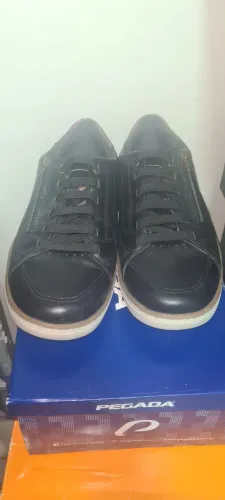 Sapatenis pegada preto número 42 novo