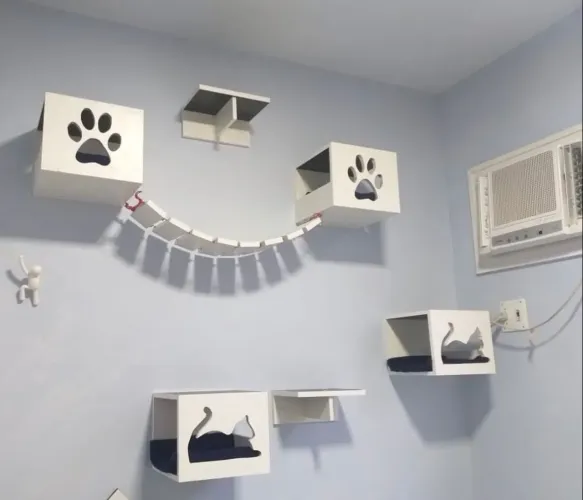 Fabricamos lindos arranhadores playgrounds para seu gatinho 