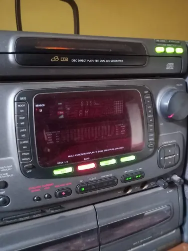 som aiwa nsx-999 com caixas de som
