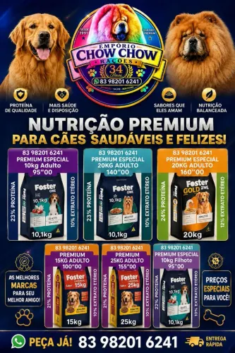 RAÇÃO FOSTER A PARTI 85"00