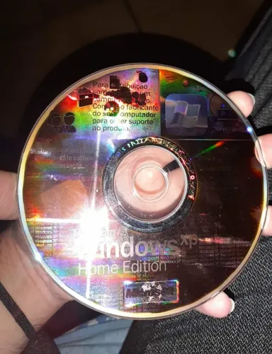 CD Windows Xp home edition OEM Original com encarte (usado)