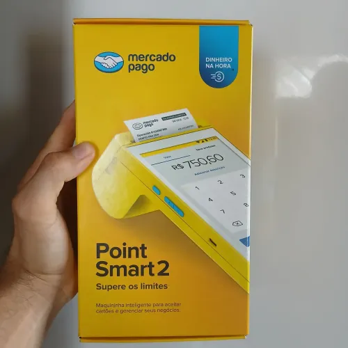 Máquina Point Smart 2- peça agora a sua e venda mais. 