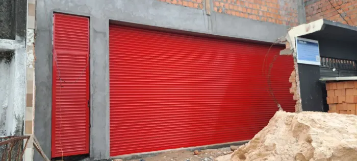 Porta de rolo automática